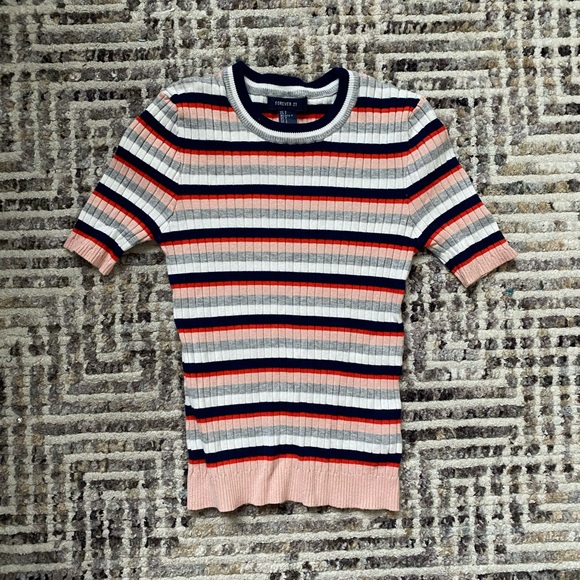 Stripped Sweater Top - Picture 1 of 2